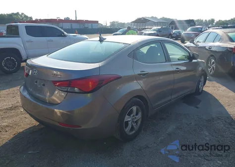 2015 Hyundai Elantra Se from USA, damaged, VIN 5NPDH4AE2FH595652